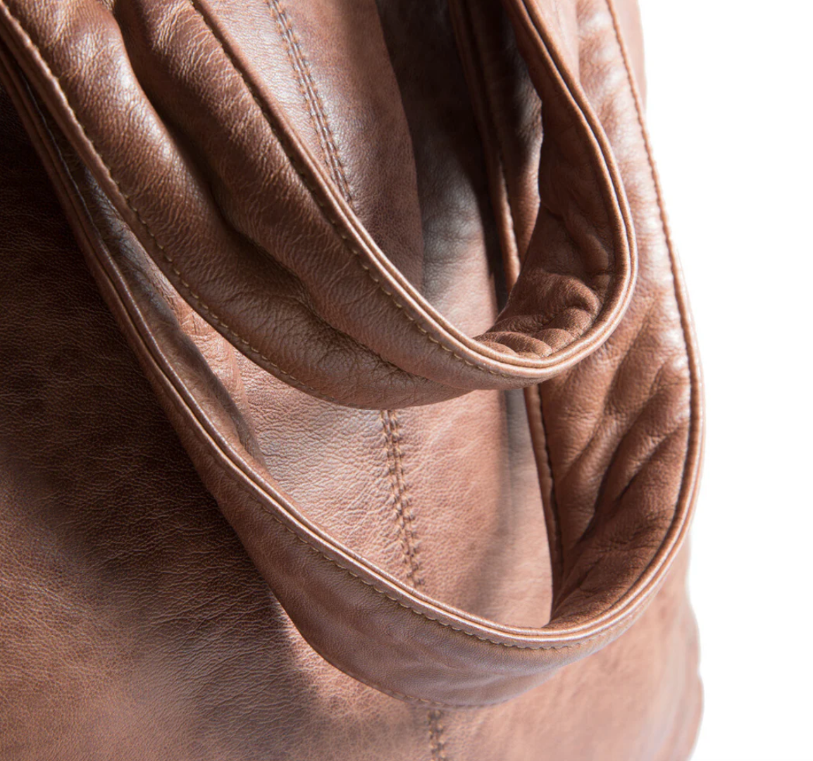 Shopper avec clutch MILLE - Chestnut