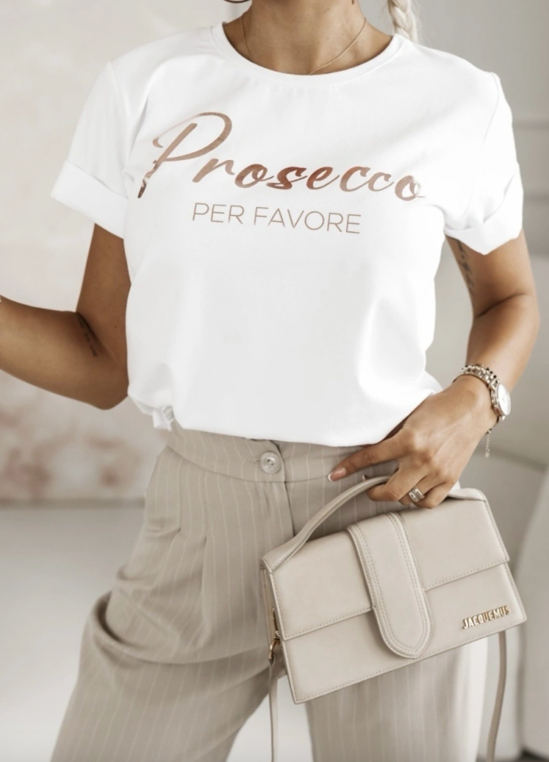 T-shirt Emma - Blanc