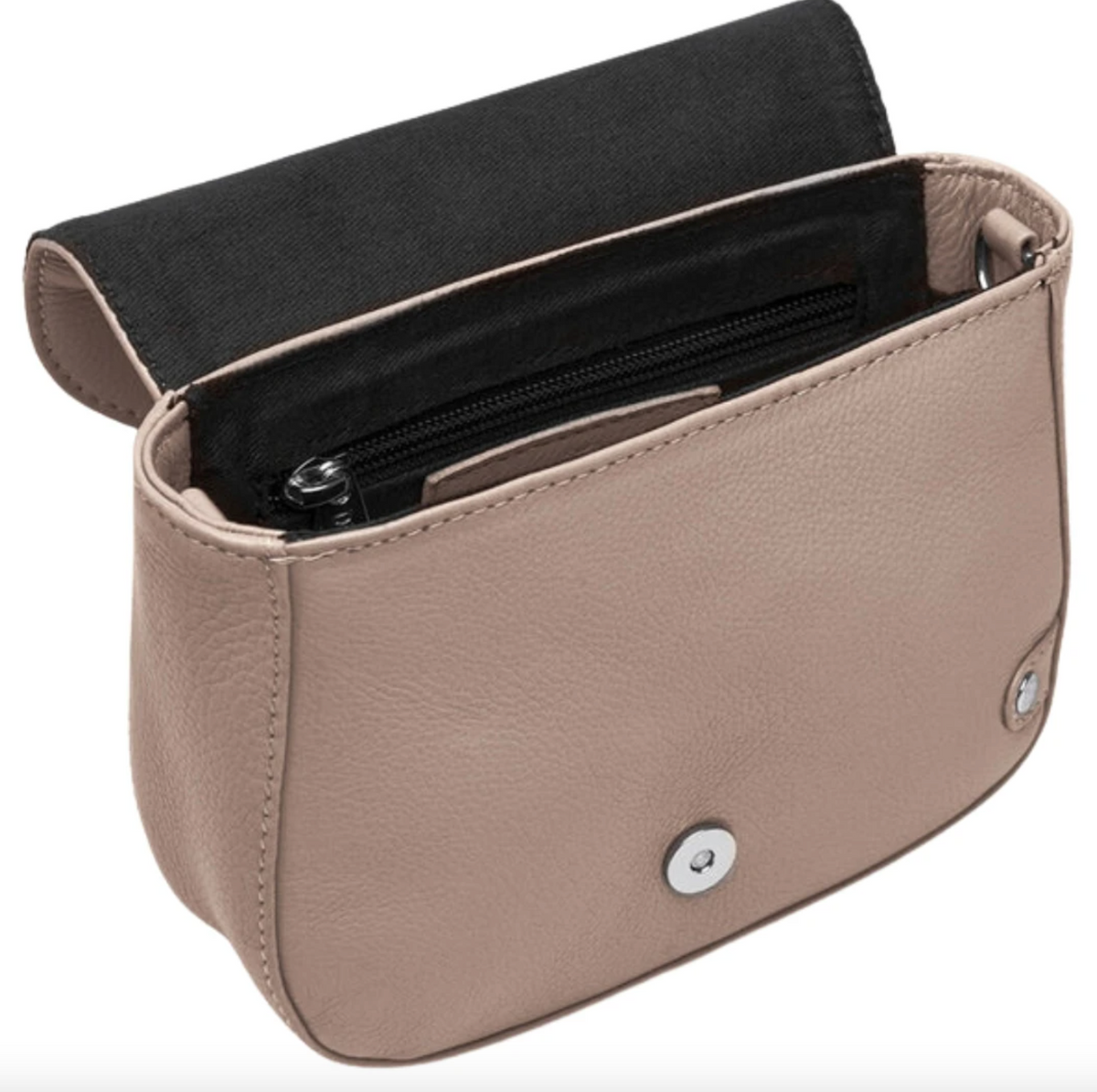 Sac bandoulière Aura Taupe