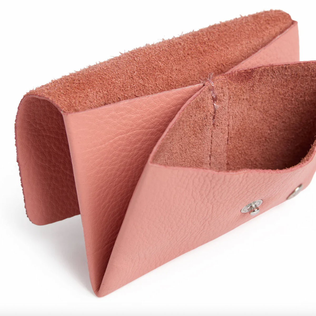 Portefeuille Aura small - Soft peach
