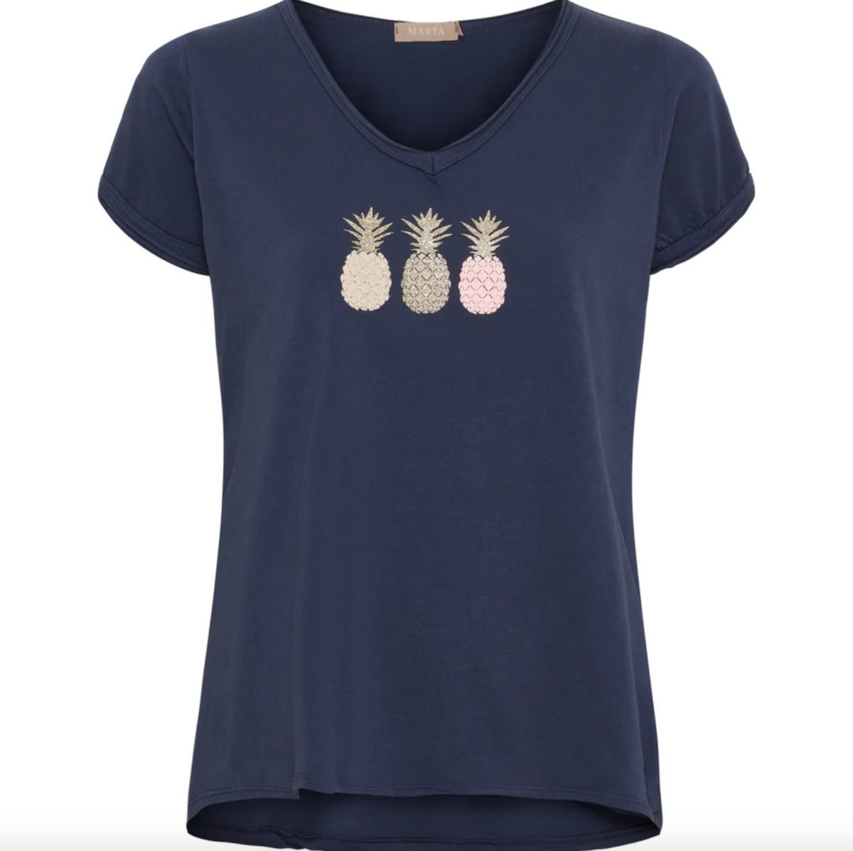 T-shirt - Blue Ananas