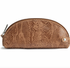 Pochette à cosmétiques - Camel snake