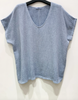 T-shirt Cozy mélange lin - Jeans