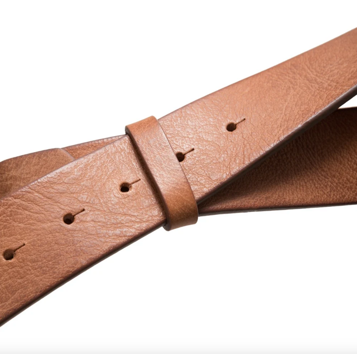 Ceinture en jean - Cognac