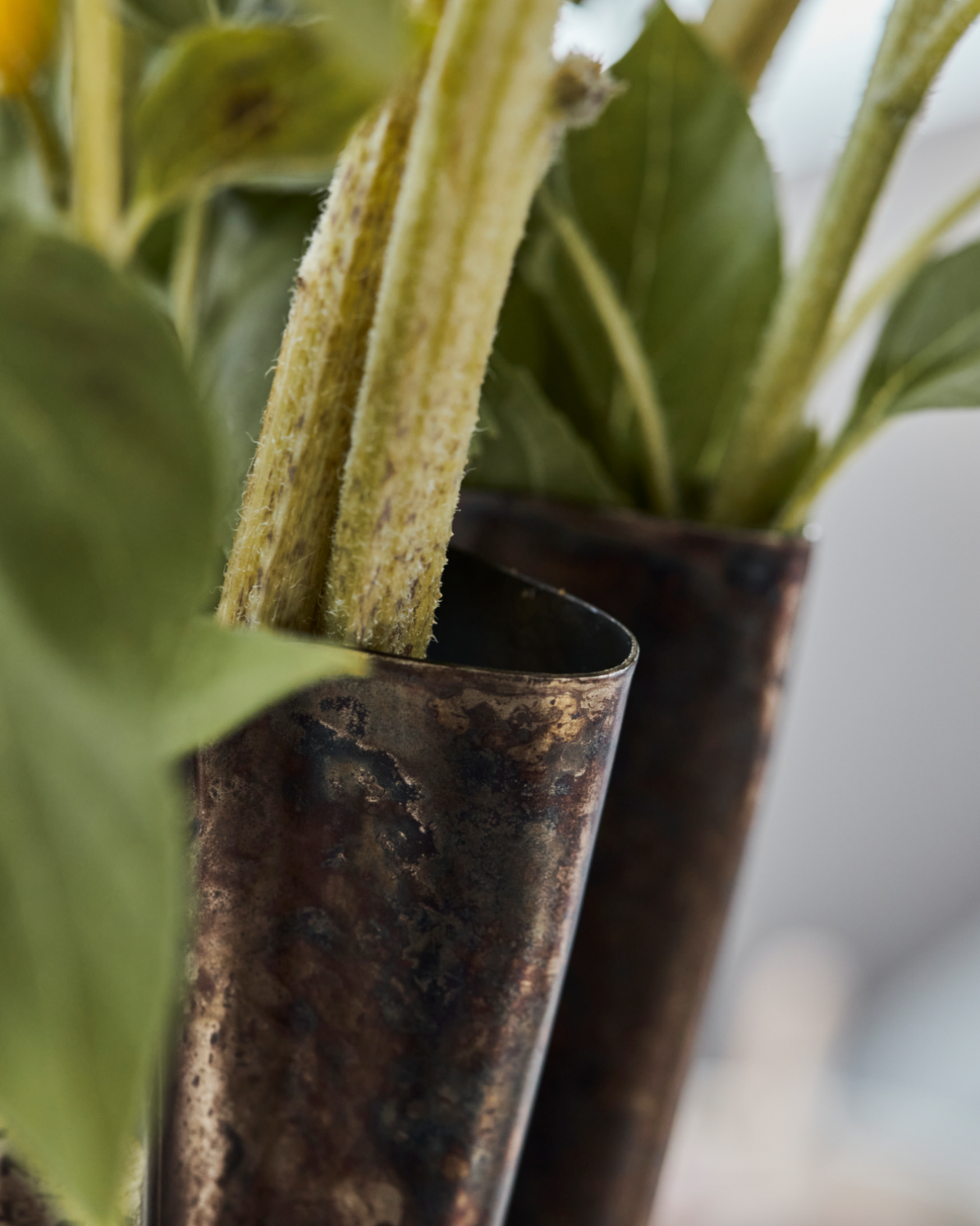 Vase Brun antique