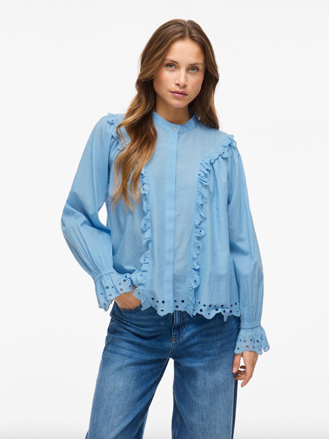Chemise Sally blue