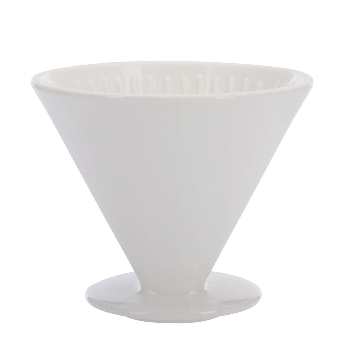 Filtre à café en porcelaine