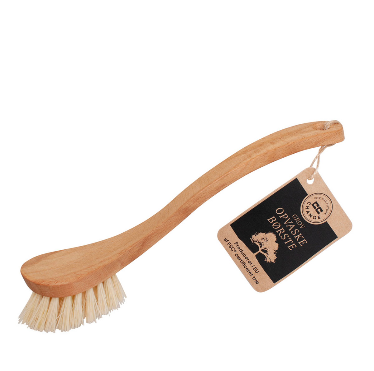 Brosse à vaisselle rugueuse - hêtre certifié FSC