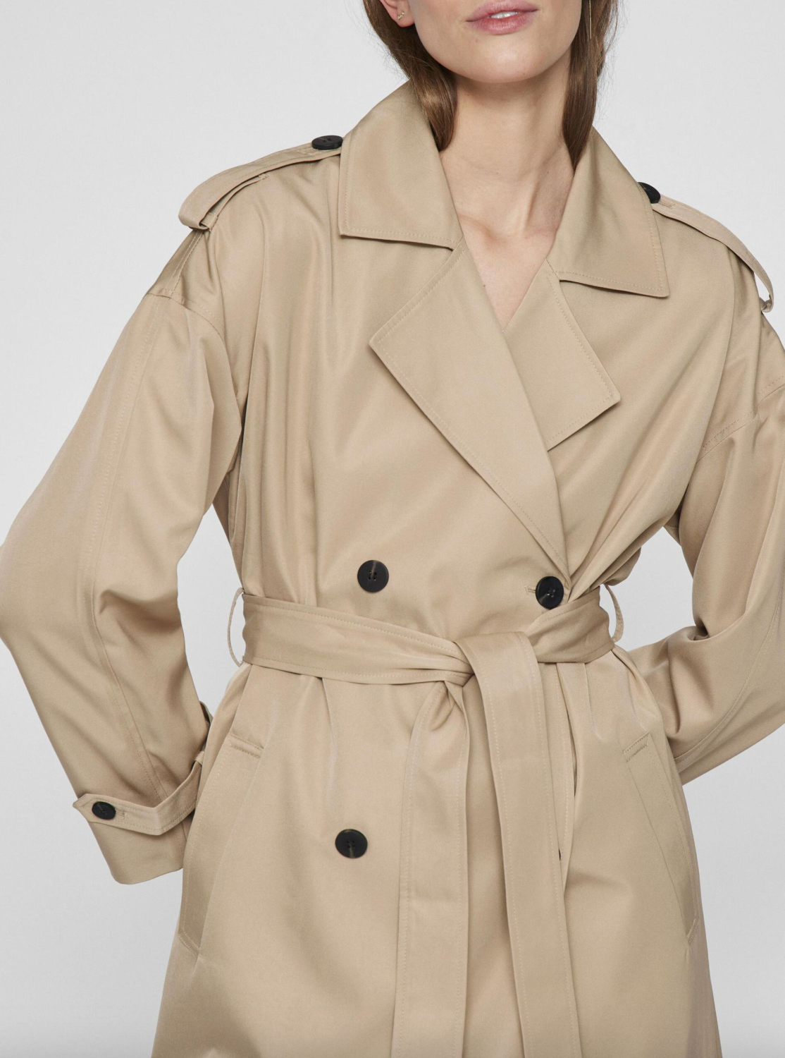 Trench-coat long - Savannah Tan