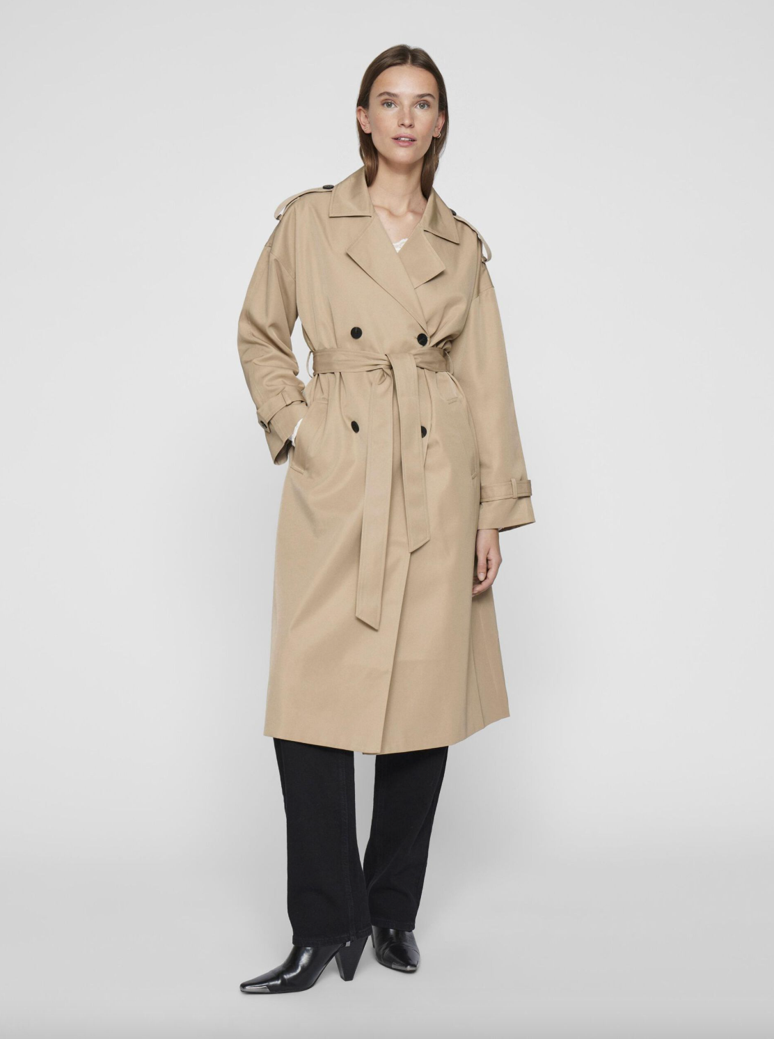 Trench-coat long - Savannah Tan