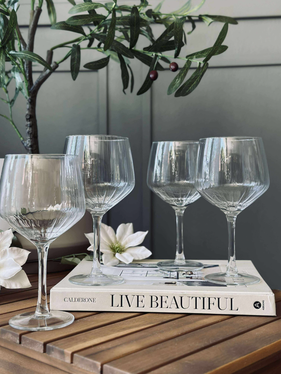 Verres à gin tonic - Lot de 4 pièces