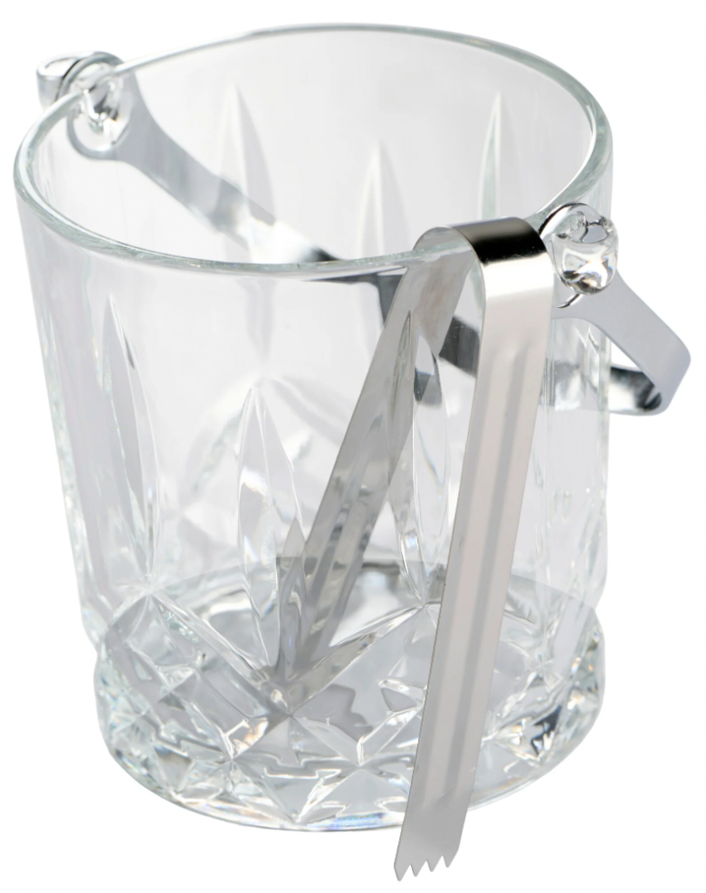 Seau à glace avec 4 verres
