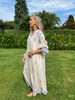 Robe Bohème - Beige / blue