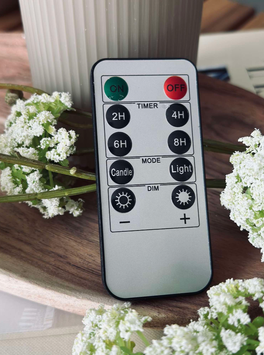 Télécommande pour bougies chandelles et bougies bloc  - Dacore