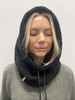 Scarf Teddy noir