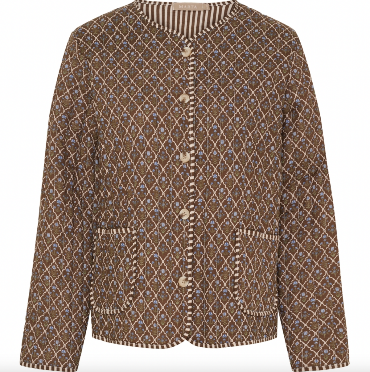 Veste Quilt Brown