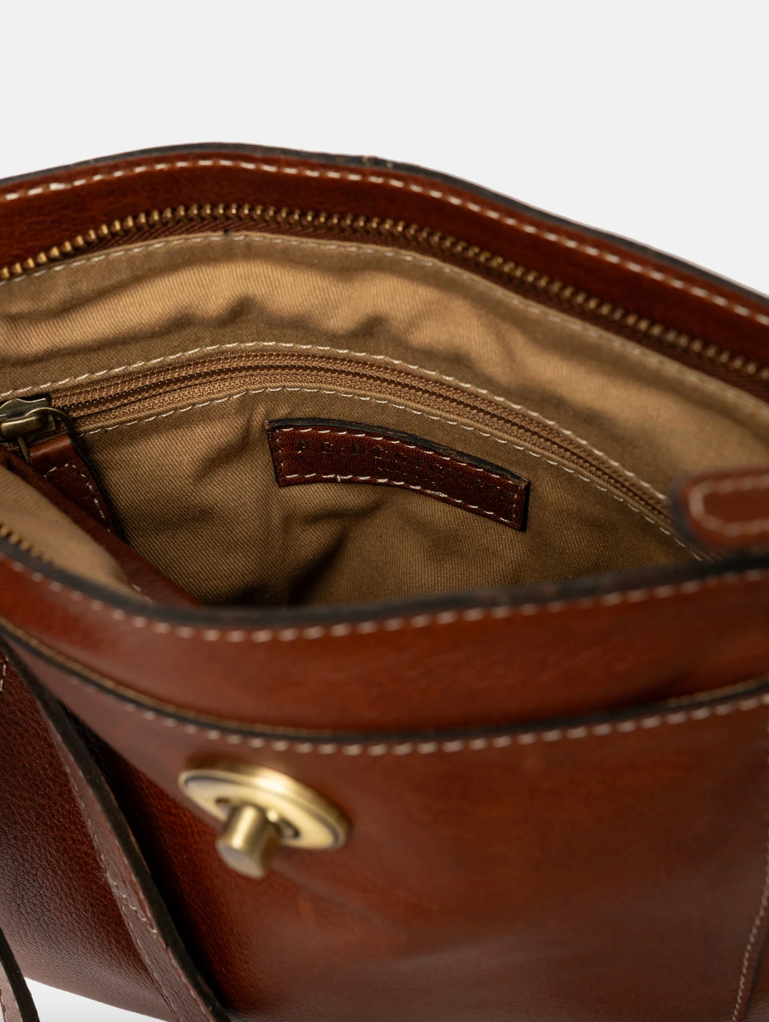 Sac crossover Moa small - Cognac