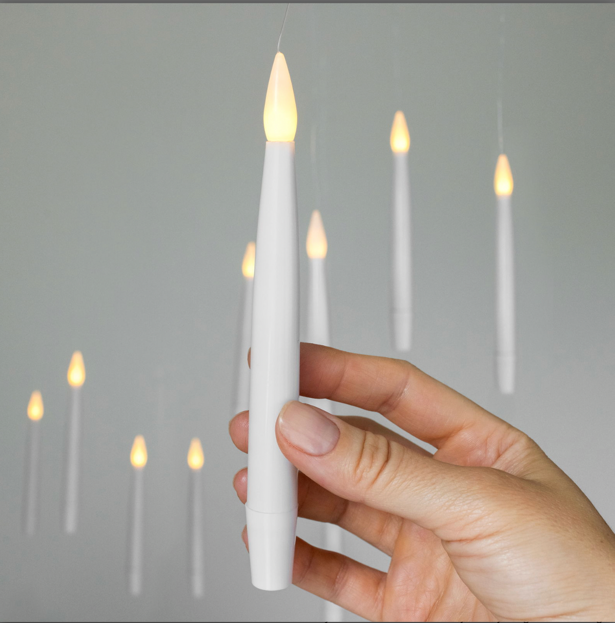 Lumières LED flottantes - lot de 10