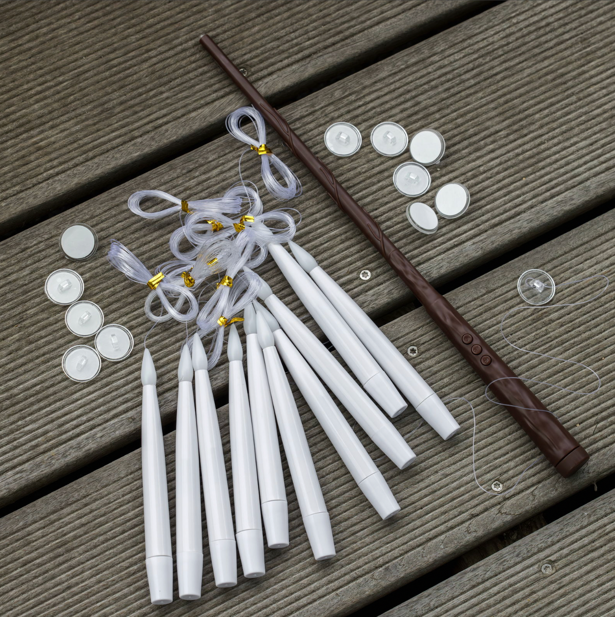 Lumières LED flottantes - lot de 10