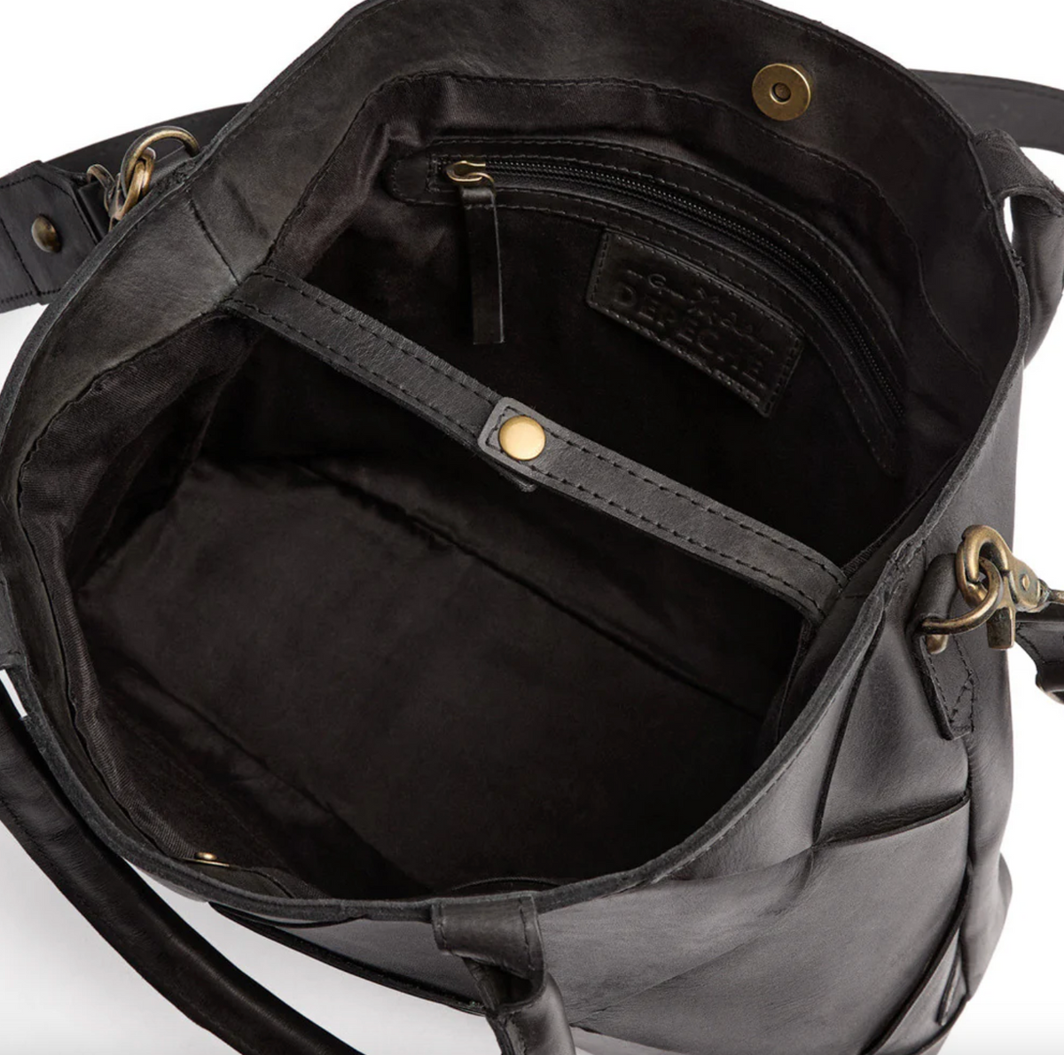 Shopper black delux