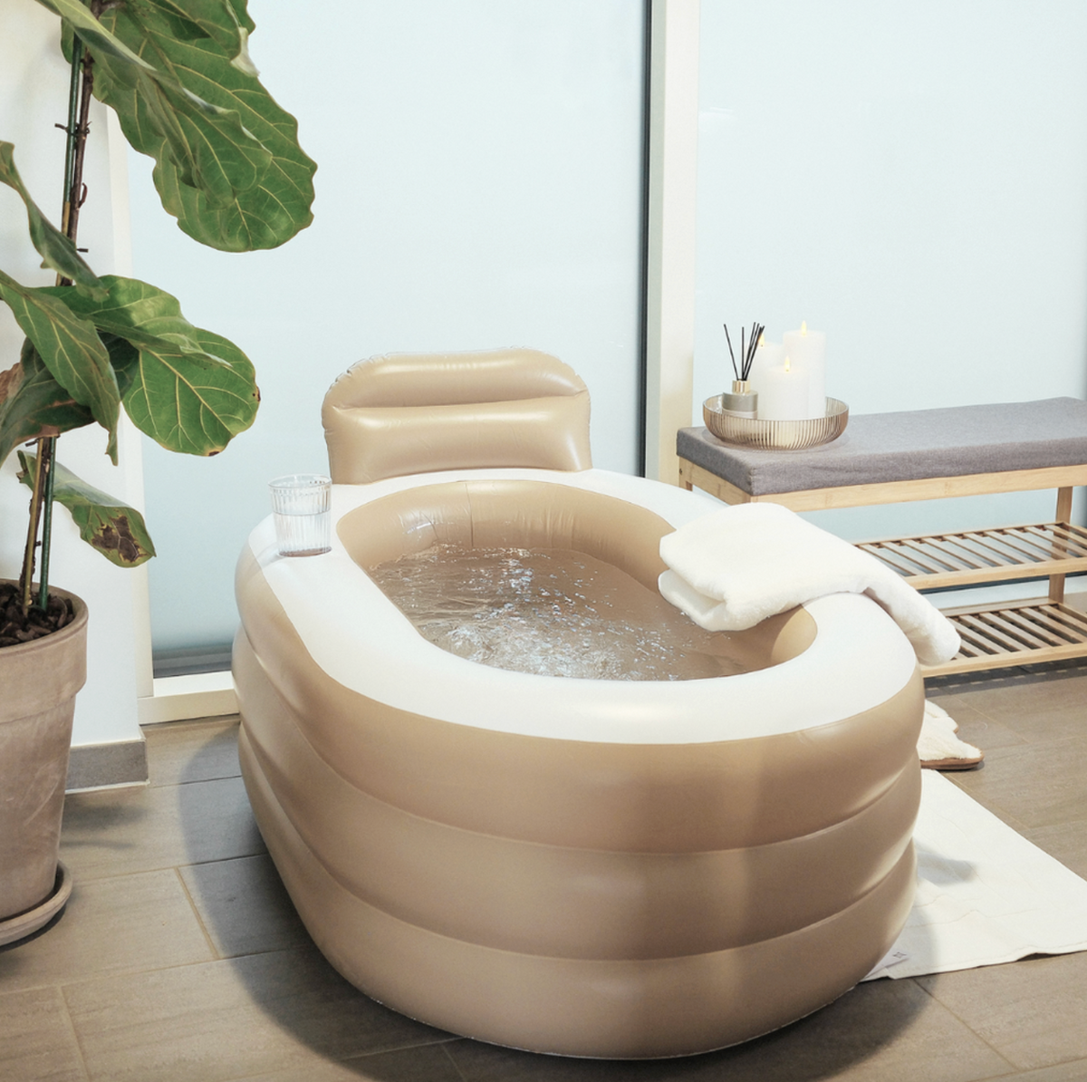 Baignoire gonflable