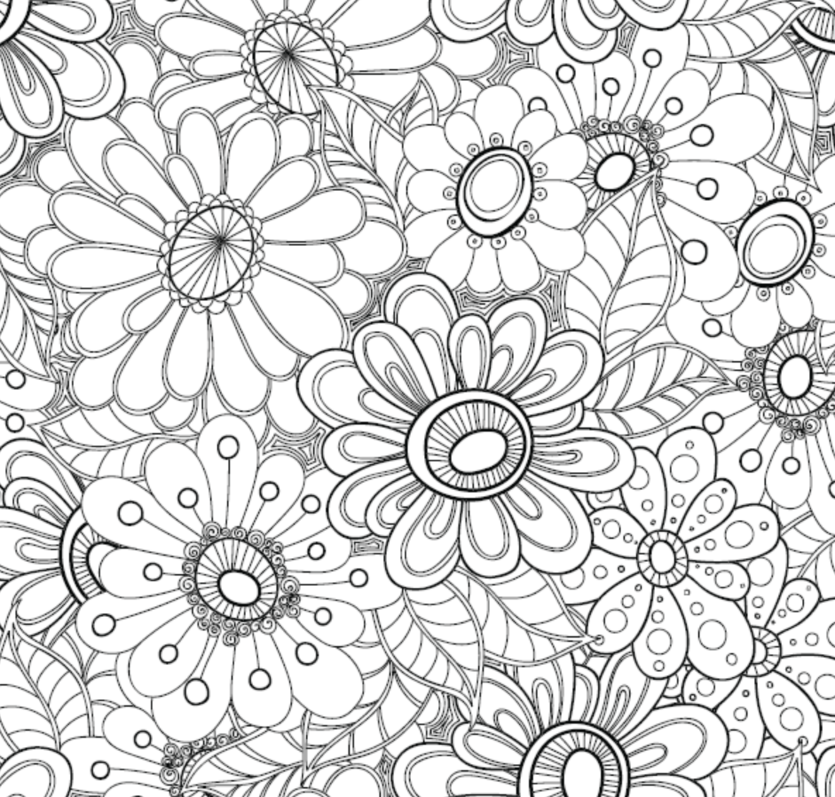 Livre de coloriage pour adultes - MIX