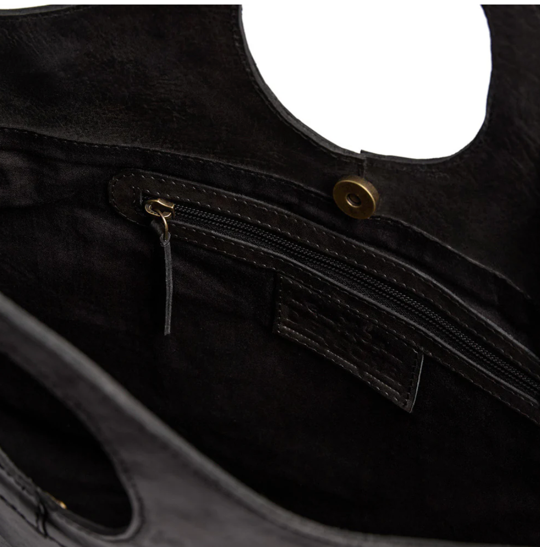 Shopper exclusif tressé à la main - Black