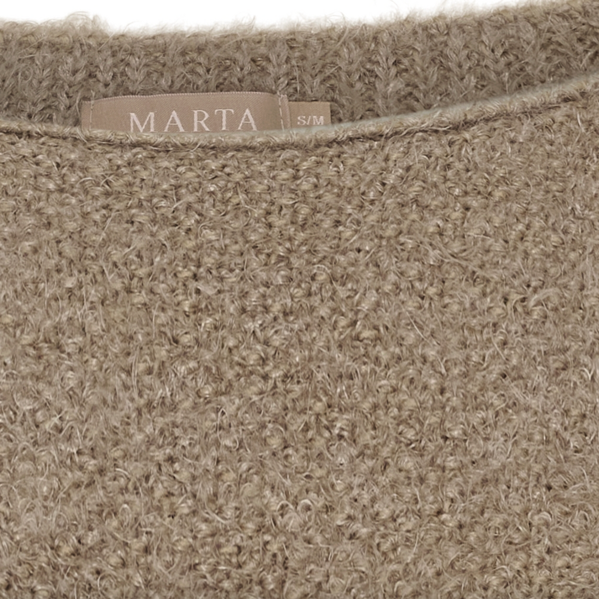 Pull en maille Anouk - Dark fango