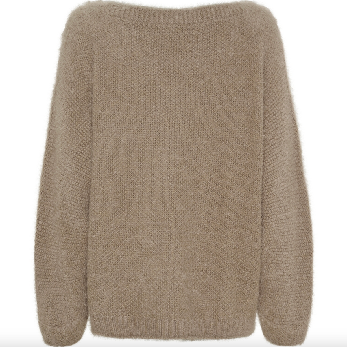 Pull en maille Anouk - Dark fango