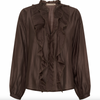 Blouse chemise - Naira Moro brown