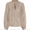 Blouse chemise - Naira Moro beige
