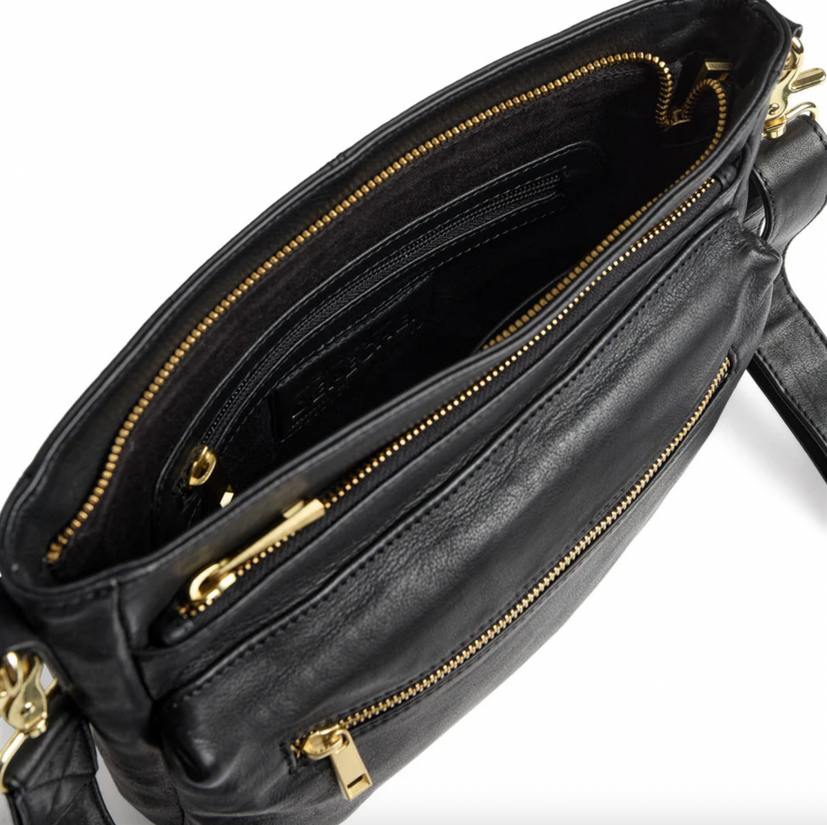 Crossover Amalia - Black leather