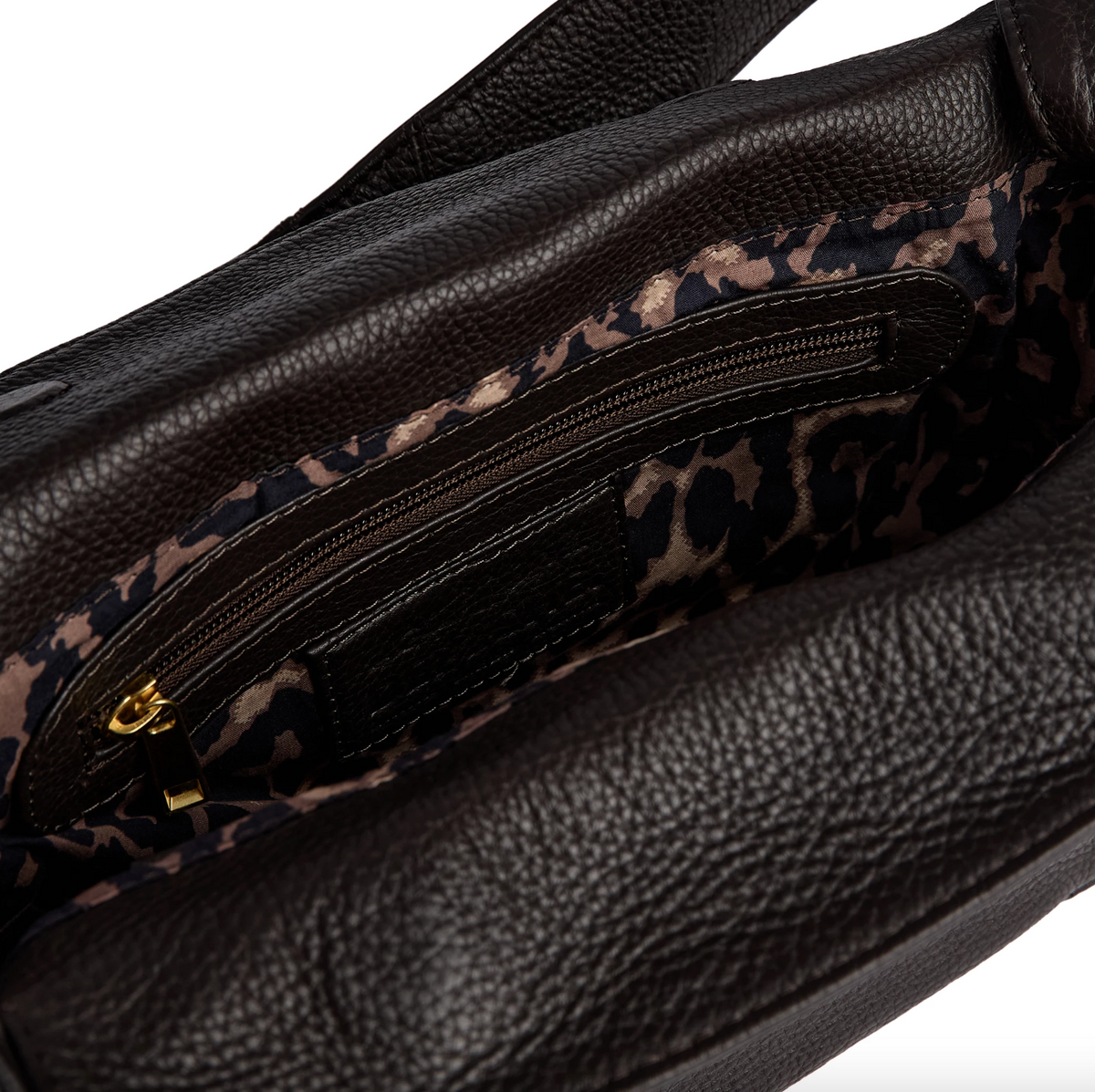 Sac bandoulière Dalia - Dark brown