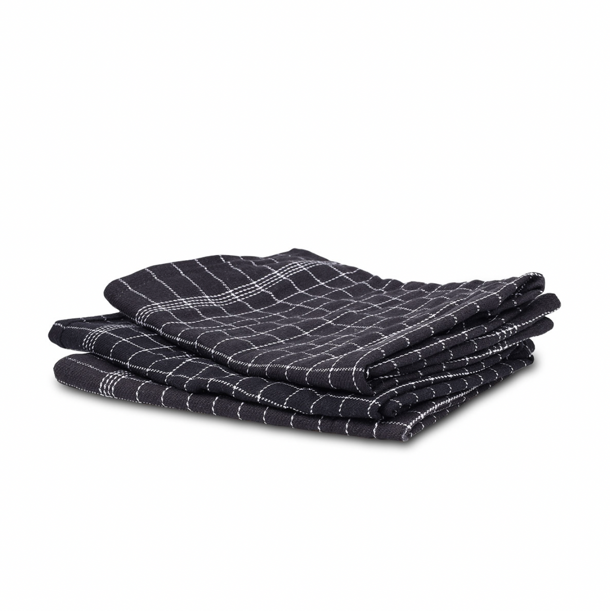 Torchons de chef 3 pcs - Noir