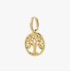 Pendentif mini arbre de vie CHARM - Plaqué or