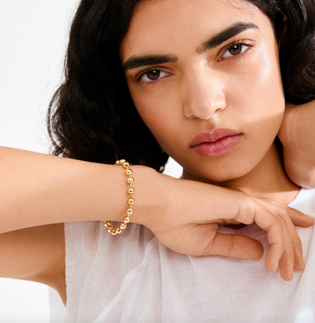 Bracelet - AIR plaqué or