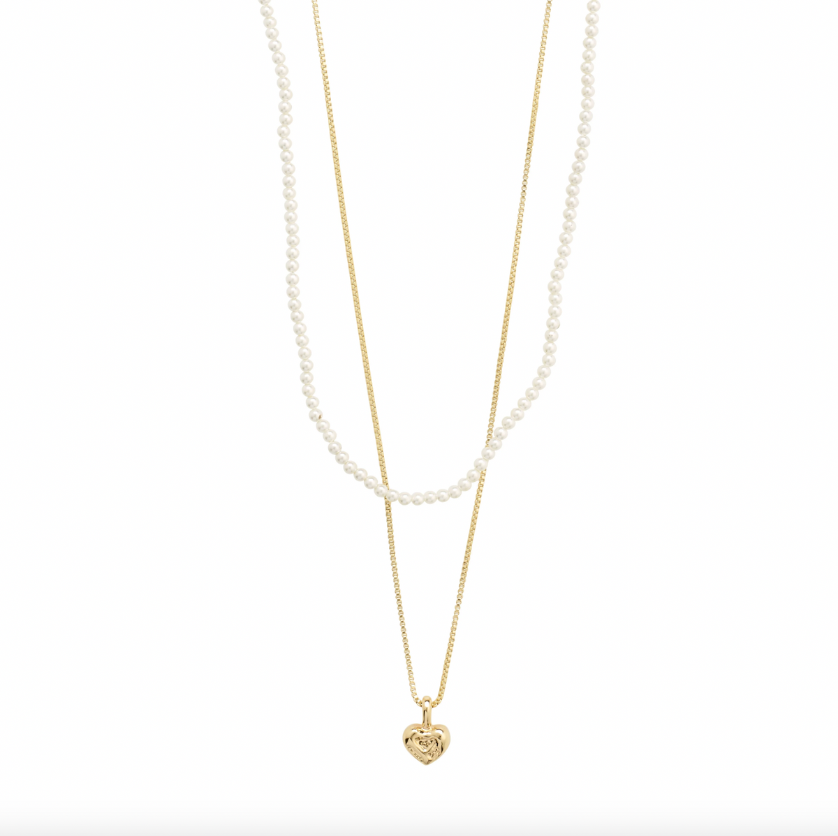 Collier 2-en-1 - Plaqué or