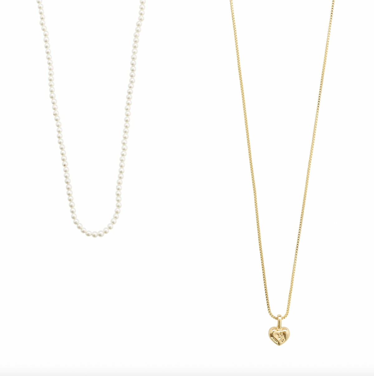 Collier 2-en-1 - Plaqué or