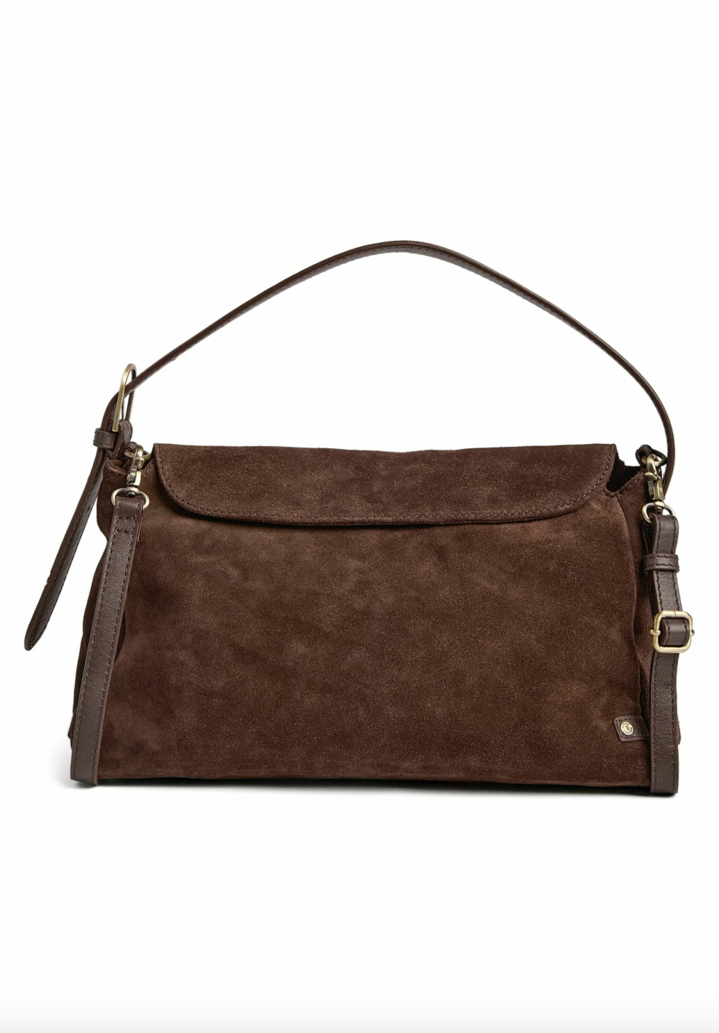 Sac à main en daim choco
