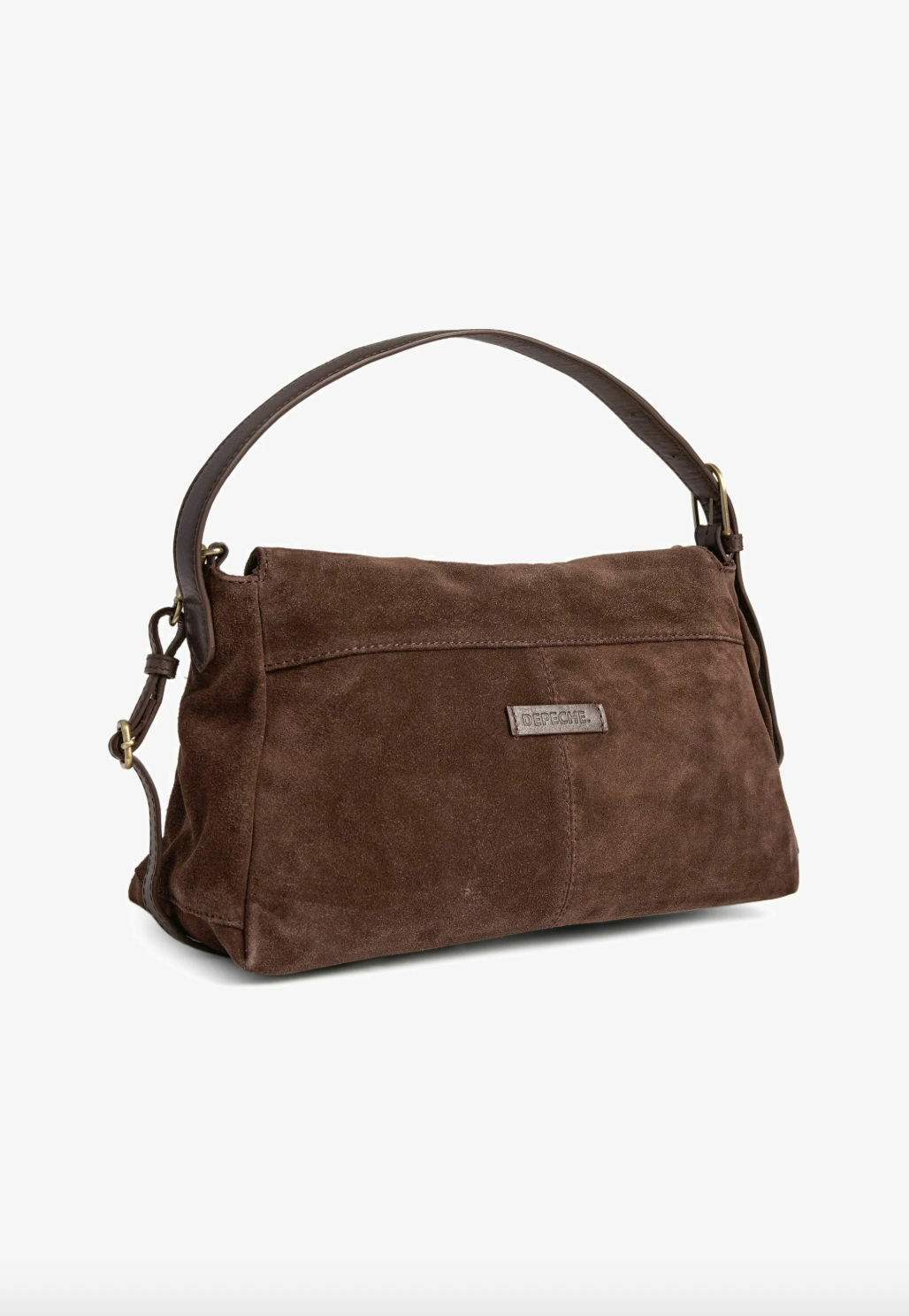 Sac à main en daim choco
