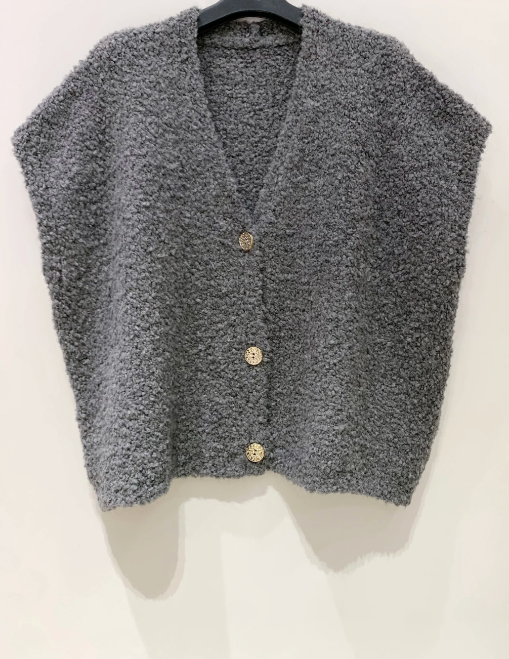 Cardigan à manches courtes - Grey