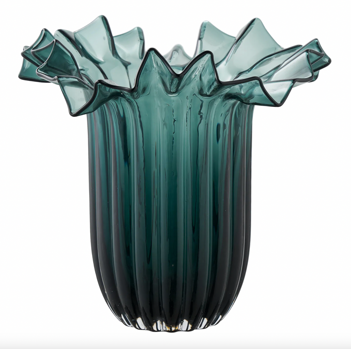 Vase - Verre soufflé à la bouche