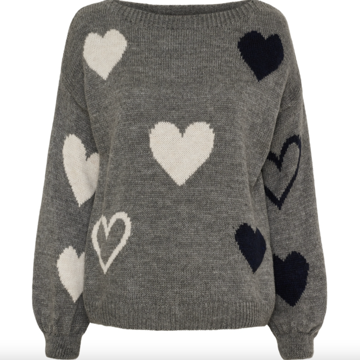 Pull en maille - Gris