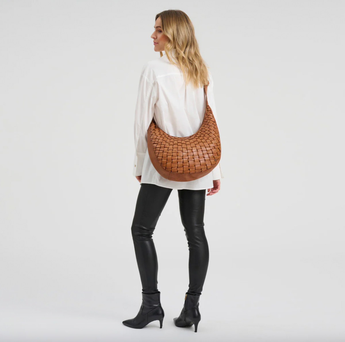 Sac bandoulière - Vintage cognac