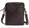 Sac pour téléphone Sofya- Tressé à la main brown