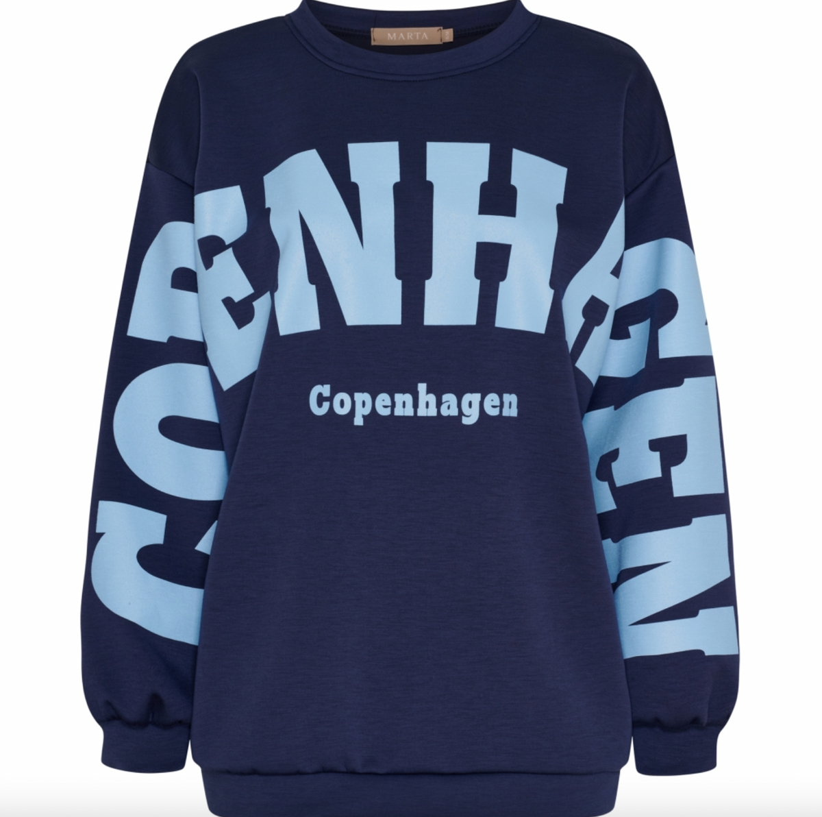 Blouse Hibiscus - Navy / sky