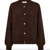 Cardigan en alpaga Depeche - Brown