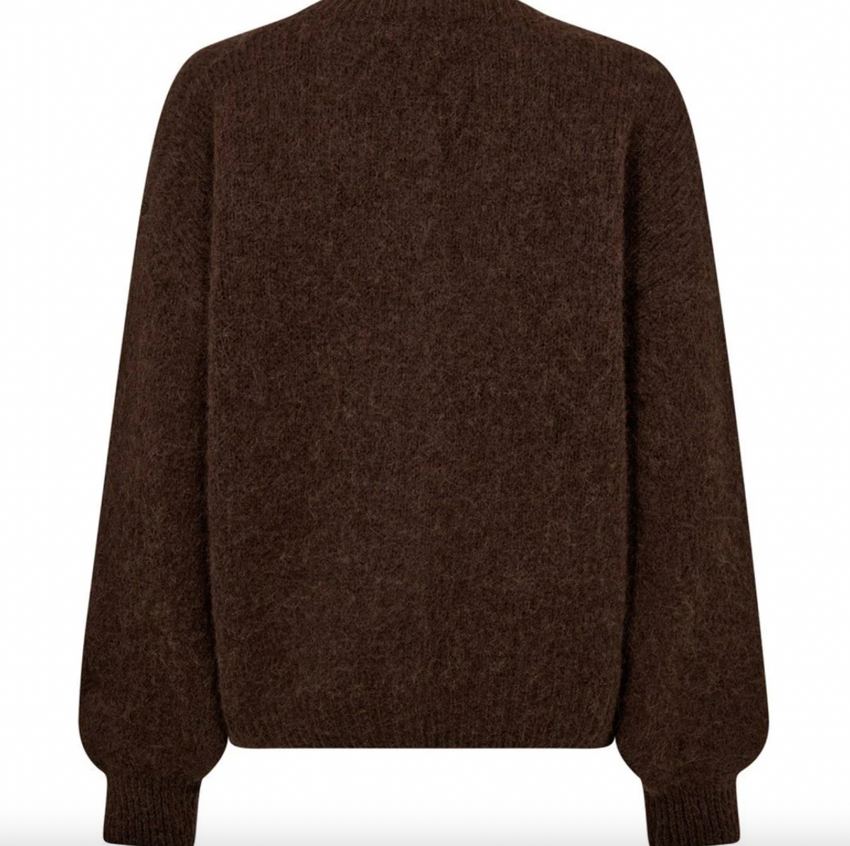 Cardigan en alpaga Depeche - Brown