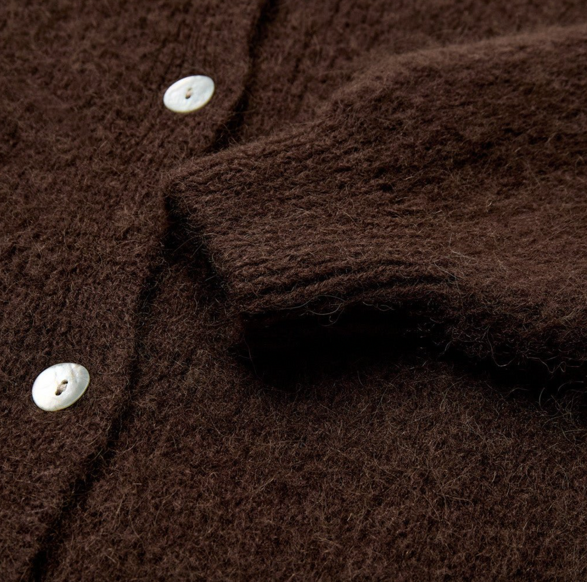 Cardigan en alpaga Depeche - Brown