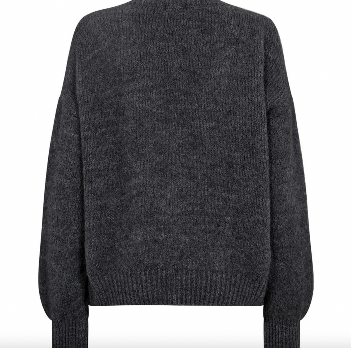 Cardigan en alpaga Depeche - Grey Melange